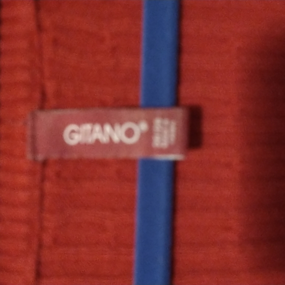 Gitano woman's size 26/28-cotton 3/4 sleeve v-neck sweater - Picture 2 of 7